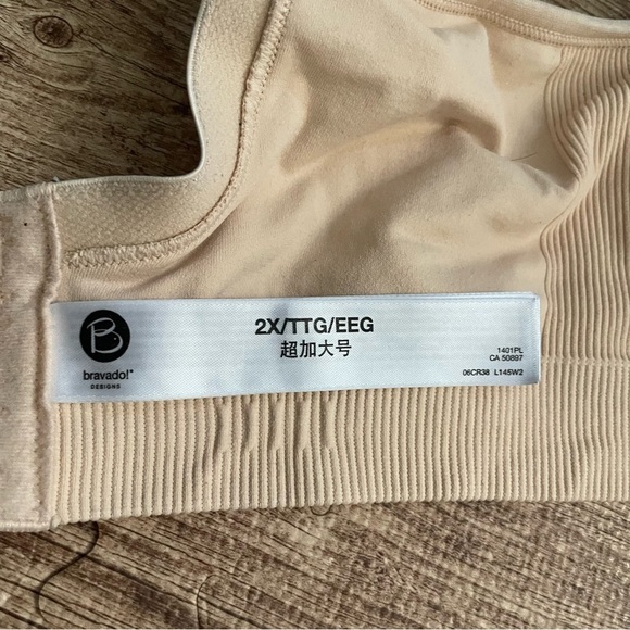 Bravado Tan Nursing Bra Size 2X - Picture 3 of 3